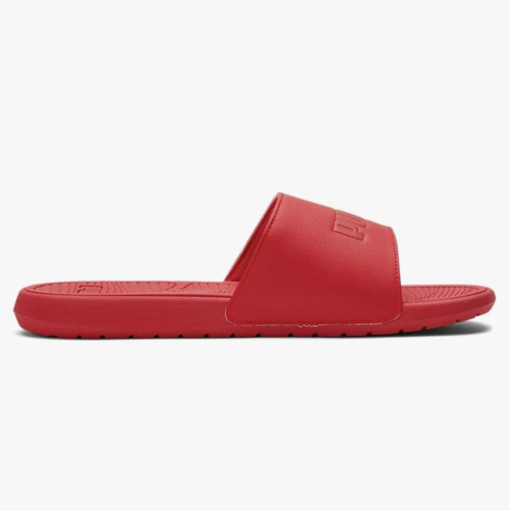 PUMA Cool Cat Slides Sandals Men's 7 Womens 8-8.5 Unisex Red BNWT 1 PAIR LEFT